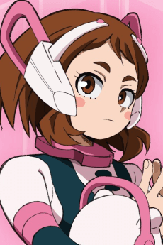 Ochako Uraraka — official AniList portrait (repository copy, 230×345)