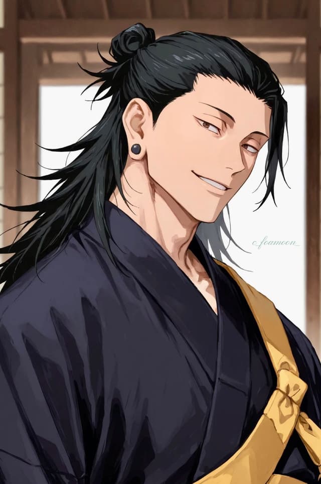 Suguru Getō — portrait uploaded through the archive's curator mode
