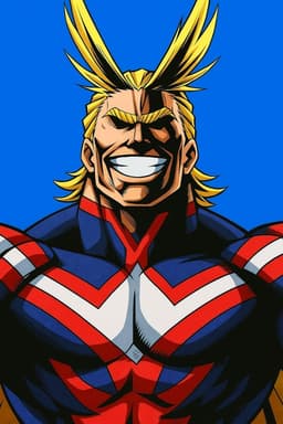 Toshinori Yagi — All Might — portrait